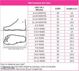 Bersache Kids Multicolor Casual Sneakers, Pack of 2 with ComboM12081212 length sizes in Ind. & Euro. Measurements: 9-13.5cm for toddlers, 12-16.5cm for children. Colors include blue, pink, red, green, white, and yellow