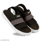 White EVA outdoor sandals combo for boys (5-12 years), printed net and canvas design, durable rubber sole, casual wear