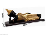 Poly resin Buddha statue, 10cm x 14cm x 36cm, depicts a loving embrace. Ideal gift for couples, shelves, desks, or gardens. Modern design, eco-friendly material, perfect for living room decor