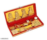 Metal God Idol: Shri Dhan Laxmi Kuber Bhandari Yantra, Diwali gift, India origin