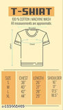 Black cotton half-round neck tee with printed anchor design for men, classic and lightweight jersey material