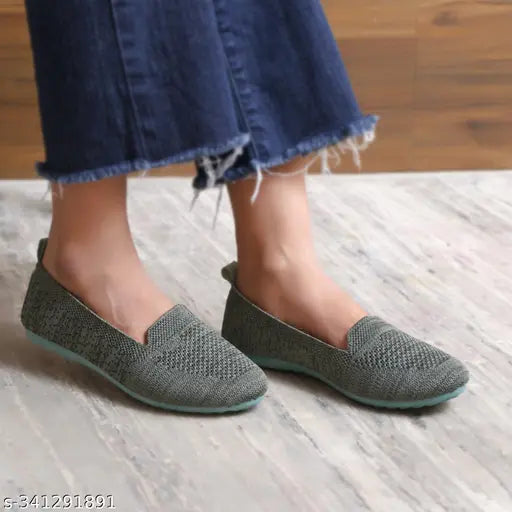 Printed textile loafers, SUPEX Bellie Shoe for women, closed back, India origin