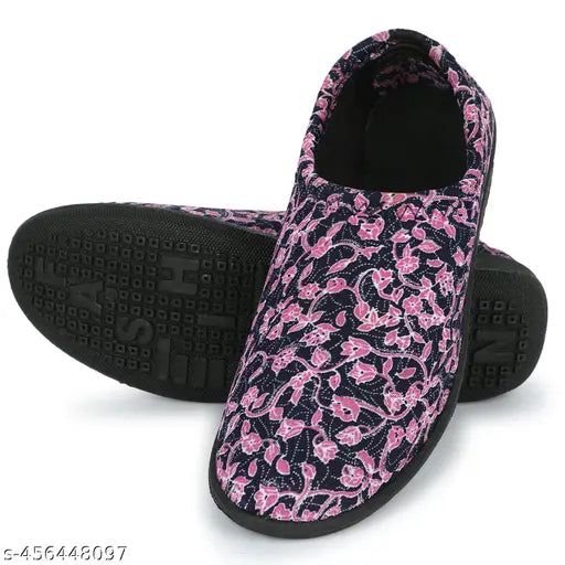 Tan textile Women's slip-on running shoes with versatile winter bellies design, ideal for gym training, casual wear, and everyday style