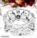 Glass DVM Crystal Tortoise KACHHUA, 12cm x 3cm, symbolizes longevity and good luck. Ideal for Vastu home decor and gifting purposes. Indian-made showpiece with a plate