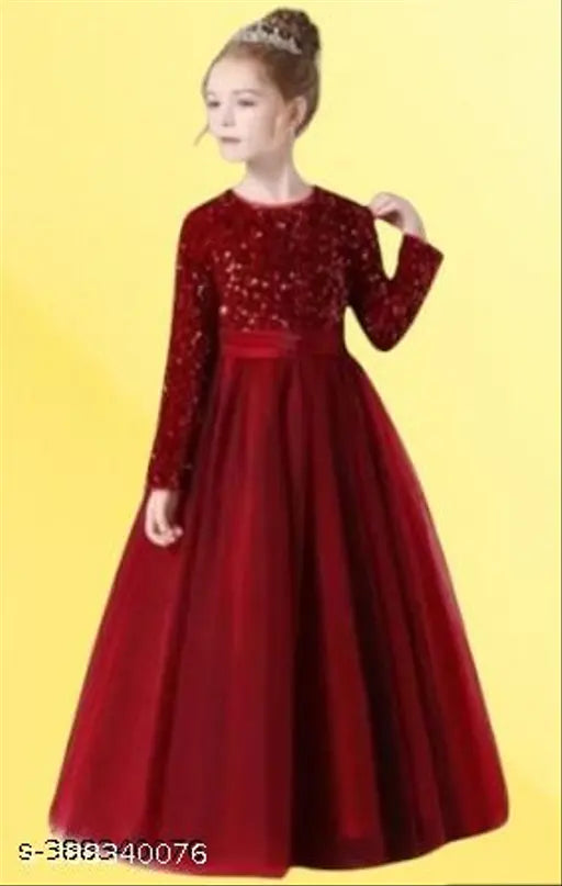 Butterfly net gown for girls (5-16 years), trending Indian fashion