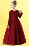Butterfly net gown for girls (5-16 years), trending Indian fashion