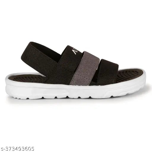 Textured EVA boys flip flops, daily comfortable footwear for warm weather (size: 5-15 years)