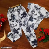 Dapper.Duds.woman set print crop top & pants cotton blend, stylish summer wear for women