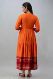 Rayon embroidered shrug with printed inner kurta, three-quarter sleeves. Indian women's fashion accessory on hanger