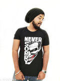 Glow-in-the-dark cotton joker T-shirt, India-made, with short sleeves & radium print