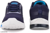 Adidas fashionable sports shoes navy blue knit texture