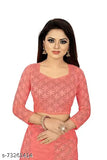 Pink Art Silk Brasso Net Jacquard Saree with Separate Net Blouse, embroidered Indian bridal wear