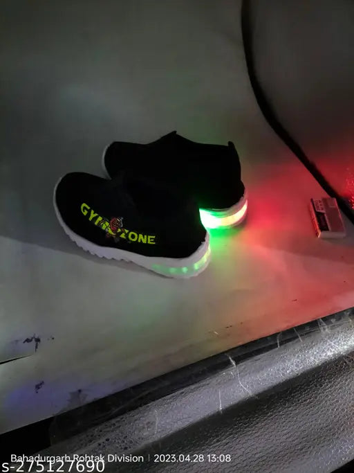 Light zim zom green foamed PVC slip-on shoes for toddlers, age 18 months to 4 years, Indian origin