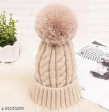 Winter knit neck warmer scarf, men's skull cap set