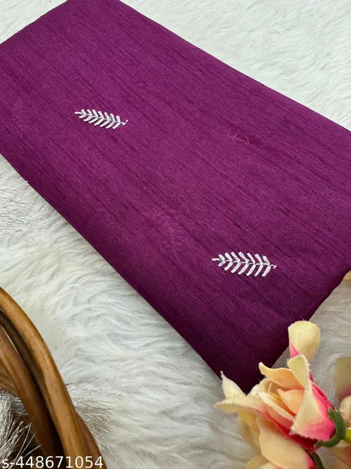 Silver Zari embroidered Super Net saree with Bangalore Silk blouse, attractive cutwork details on pallu