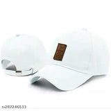 Stylish cotton baseball cap - unisex modern design for all, solid color