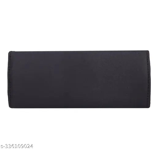 Black sling purse with zip closure