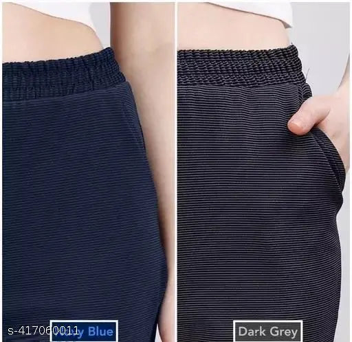 Black stretchy track pants, women's trackpant, pack of 2