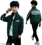 Kids Boys LQT Printed Winter Wear Ethnic Jackets - Polyester, long sleeves, printed pattern, size 2-10 years, made in India