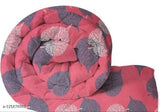 Cotton floral comforter for mild winters and AC rooms, ideal for home comfort - Made in India