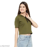 Maroon olive Barbarik cotton blend short sleeve T-shirt set, S-XL sizes on display rack