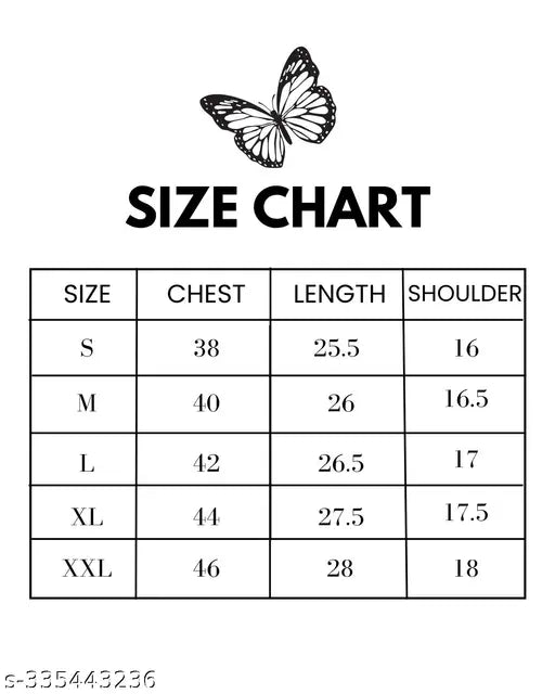 Oversized printed t-shirt for women in size chart, available in navy and gray