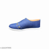 Blue synthetic ballerinas from Ballyfoots for women and girls, offering exceptional comfort for everyday wear