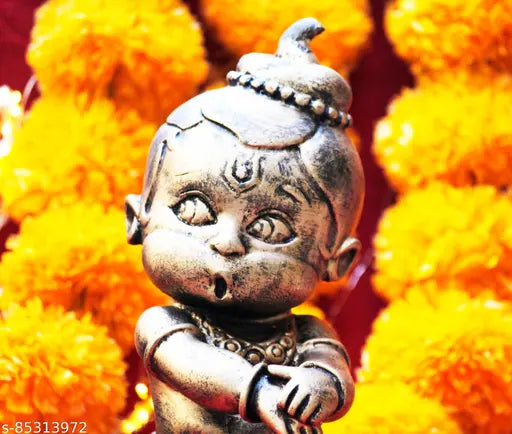 Resin Net, big size Lord Hanuman ji idol for home decor, gift or temple. Handcrafted, radiant showpiece for interiors. Indian origin