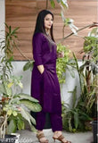 Trending solid rayon kurta pant set, printed net pattern, three-quarter sleeves, casual women's clothing from India