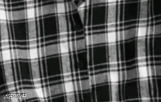 Stylish cotton checked shirt, long sleeves, women's sizes XS-XL, India origin