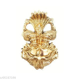 Metal Keerthi Mukudu idol, India-origin Vastu decor for positive energy at home