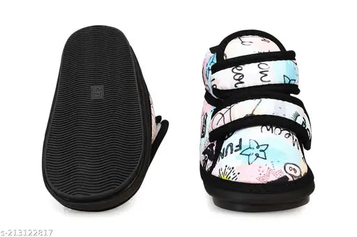 Cotton and PVC printed velcro casual baby shoes, im baby brand, skin-friendly with Chu-Chu sound music, sizes 10-2.5 years
