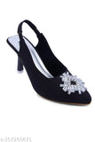 Synthetic leather YESMISS women's pointed toe high heels sandals, elevate your style for any occasion