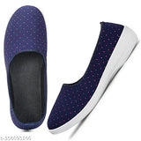 Comfortable synthetic ballerinas, latest collection for women's and girls in printed design, slip-on style - sizes IND-5, IND-6, IND-7, IND-8 from India