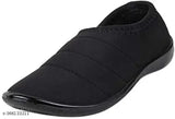 Colorblocked synthetic leather ballerina flats, slip-on design in Indian sizes IND-4 to IND-8