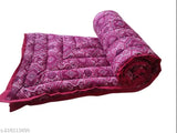 Razai Special Quilt Blanket, vibrant paisley pattern, rich velvet material