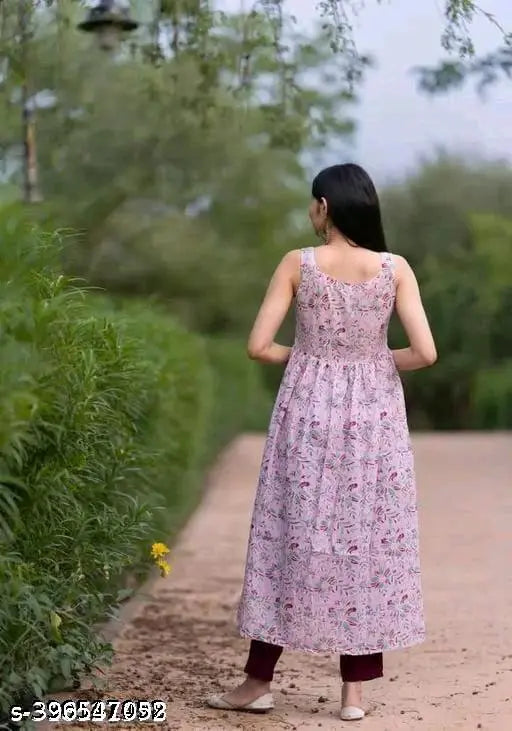 Cotton sleeveless printed combo "summi 1" from India, M (38in), L (40in), XL (42in), XXL (44in) for women's fashion