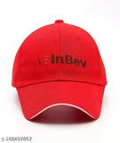 Embroidered cotton baseball cap, free size for men & women, India origin