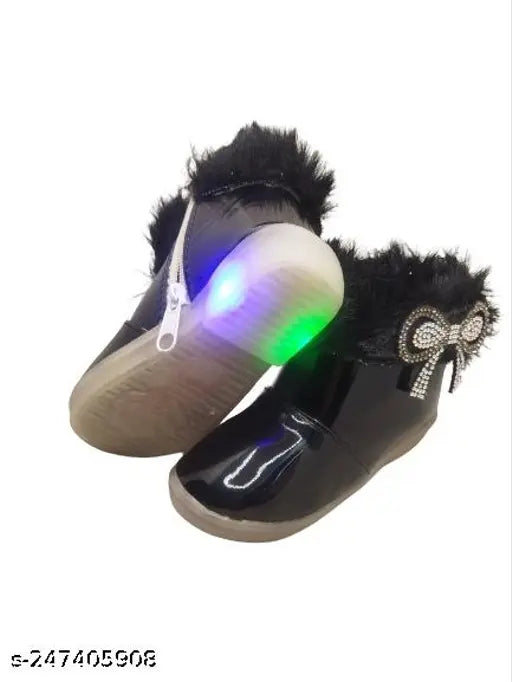 Classic canvas rubber sole zip lock casual shoes for kids girls, perfect for dressy or casual occasions