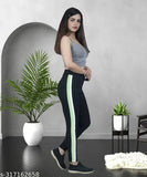 Solid Lycra women's jeggings, stretchable high waist gym outfit, available in S-XXL, Made in India