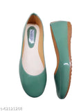 Synthetic women's ballerinas - durable, comfortable, solid design for a fashionable look (Indian made)