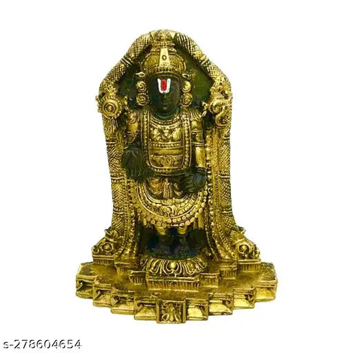 Big size, poly resin Balaji idol from SCULPTO MANIA, traditional Tirupati statue for religious display