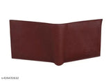 Faux leather men's wallet, solid design for essentials organization