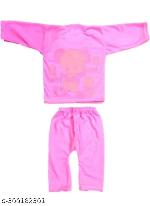 Cotton blend princess funky top & bottom sets for babies (0-18 months), vibrant printed tops, solid bottoms, soft and high-quality Indian fabric
