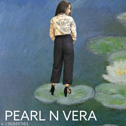 Modern poly crepe printed jumpsuit by Pearl N Vera, perfect for everyday style
