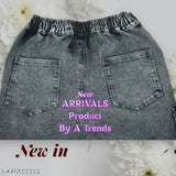 Black jeans with elastic waistband, trendy style for men or boys