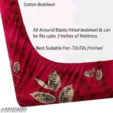 Comfortable cotton botanical net unisex kids bedsheets from India (double size)