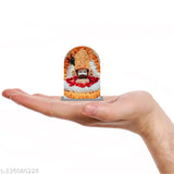 Multicolor acrylic Khatu Shyam Idol, perfect for car or home decor and gift giving (8.0cm)