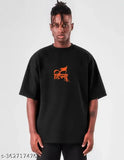 Hindu cotton blend t-shirt, Jai Shri Ram, printed with intricate design, short sleeves. S (36in), M (38in), L (40in), XL (42in), XXL (44in). Made in India