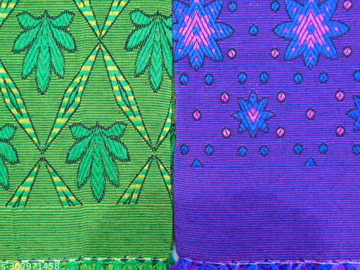 NISSI floral print polycotton adult-size (58x88) blankets - pack of 2 from India